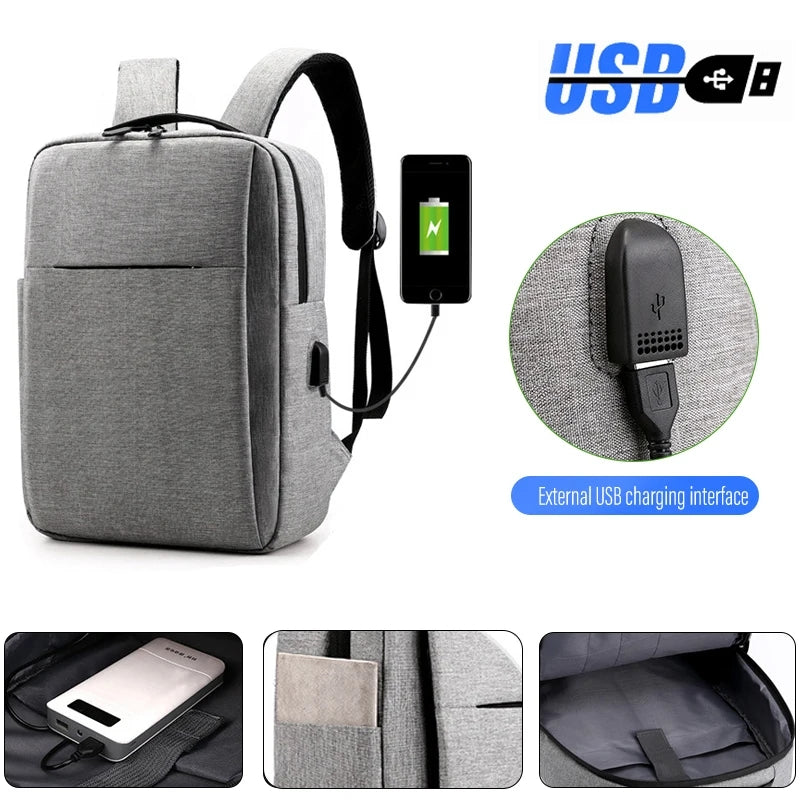 Mochila para notebook con puerta USB