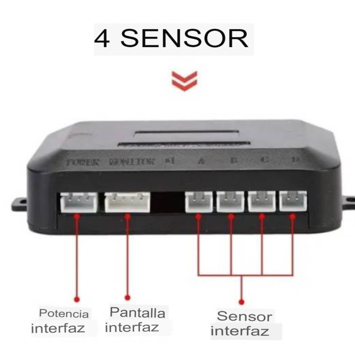 Sensores de Retroceso con Alarma