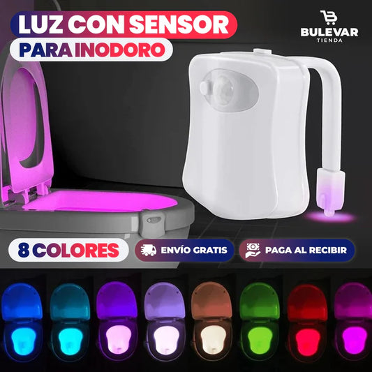 ✅ Luz con sensor para inodoro